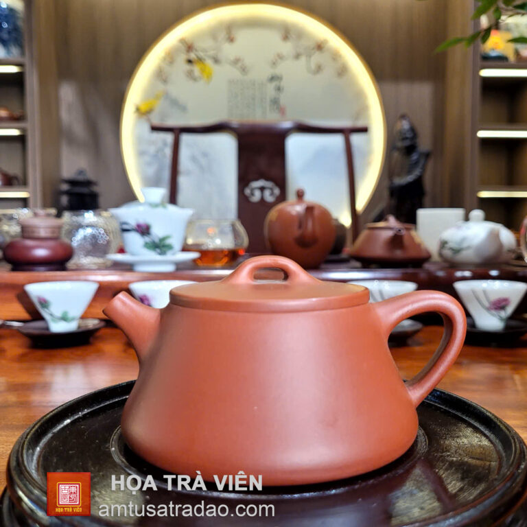 Ấm Tử Sa Thạch Biều – Đất Đại Hồng Bào | Nghệ Nhân Thích Chí Hoa | 160ml