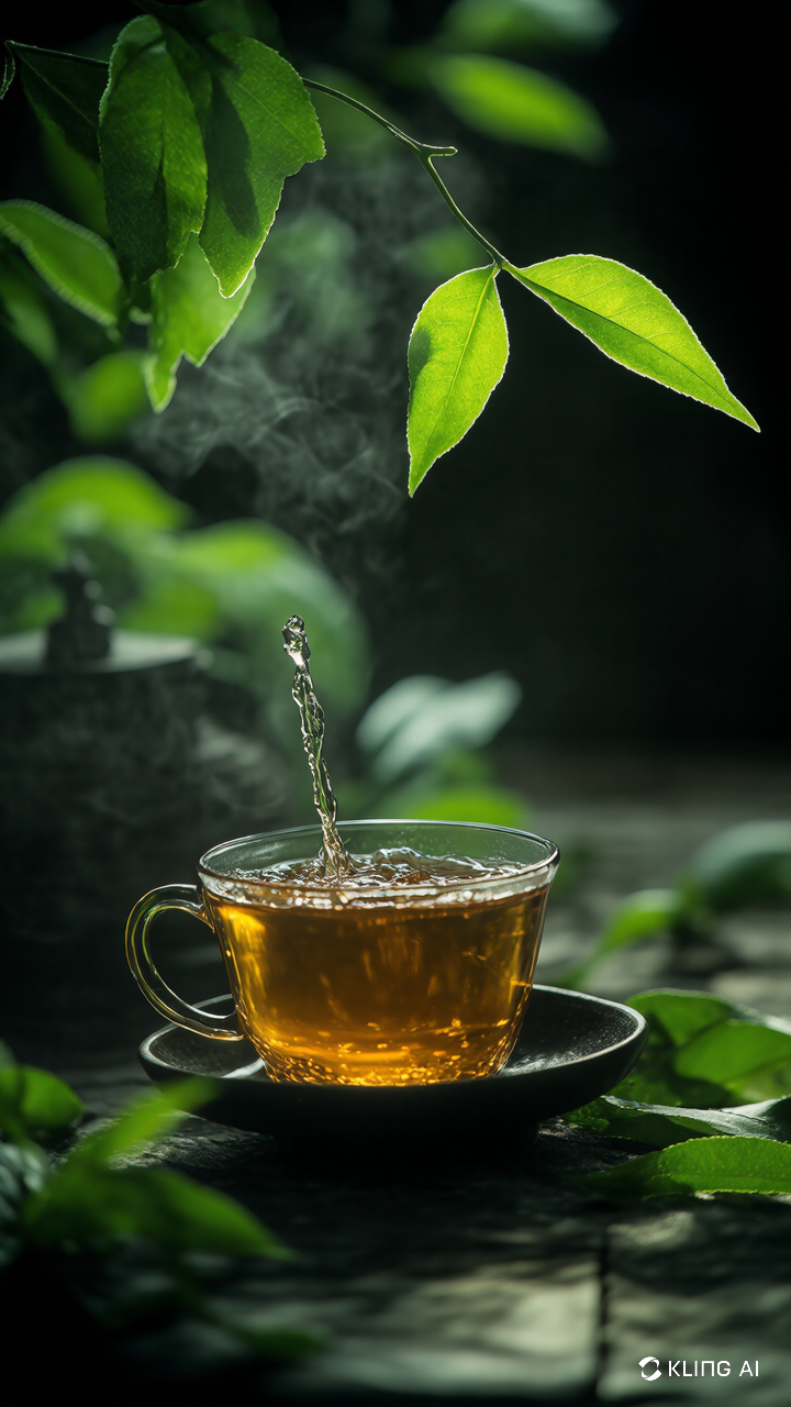 Hình minh họa hành trình lịch sử trà tại Họa Trà Viên