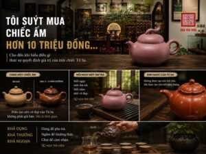 ấm tử sa 3-5 triệu đồng - Họa Trà Viên